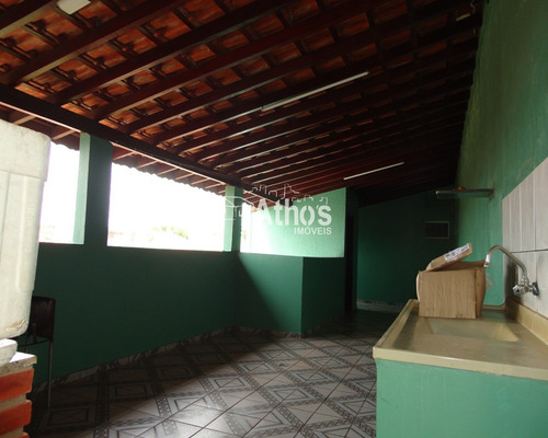 Sobrado Piso Superior 1 Suíte, Com Varanda E Área Gourmet Com Churrasqueira, Wc. Térreo 2 Dormts., Wc. Social, Sala, Cozinha Planejada, A.s., 2 Vagas - Sb00629 - 69029587