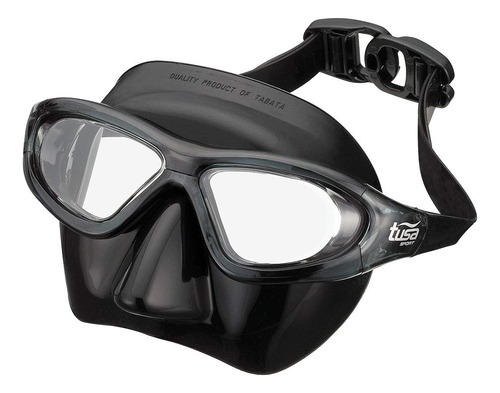 Tusa - Mscara De Buceo Deportiva Para Adultos, Color Negro/h