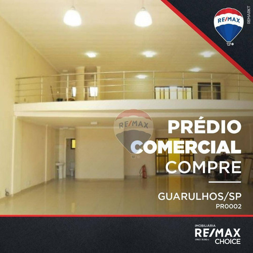 Prédio, 950 M² - Venda Por R$ 3.499.990,00 Ou Aluguel Por R$ 24.990,00/mês - Cidade Jardim Cumbica - Guarulhos/sp - Pr0002