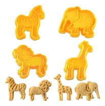 Comprar Cortadores De Galletas De Animales De 4 Piezas Animales De