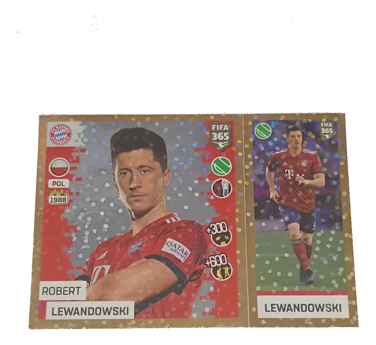 Figurita Robert Lewandowski Fifa 365 2019 Brillante Robert Lewandowski Brillante