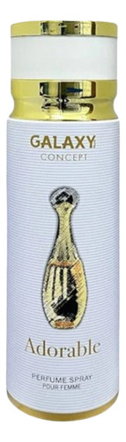 Perfume Árabe Presente Namorada, Mãe, Ficante, Amiga Feminino Adorable Galaxy 200ml Perfume Corporal Importado Cheiro De Grife Alta Fixação E Projeção
