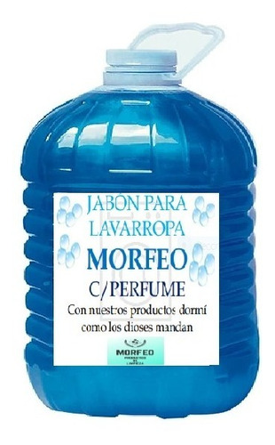 Jabón Para Lavarropas Con Perfume 5 Litros