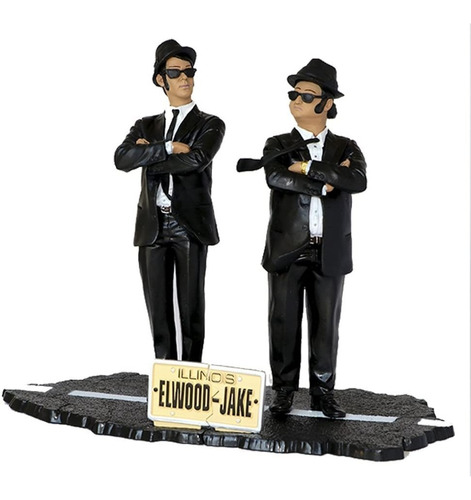  The Blues Brothers Jake & Elwood Set De Figuras