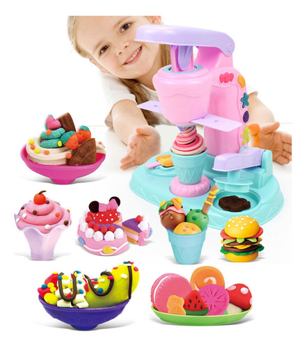 Juego De Juguetes Para Hacer Helados, Herramienta De Cocina