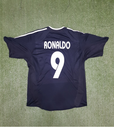 Camiseta Alternativa Real Madrid 2004/05, Ronaldo 9 Talle M