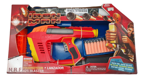 Nerf Stark Industries Blaster Marvel Iron Man 2008 Vintage