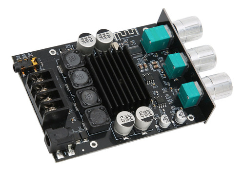 Módulo Amplificador De Potencia Subwoofer De Doble Canal 100
