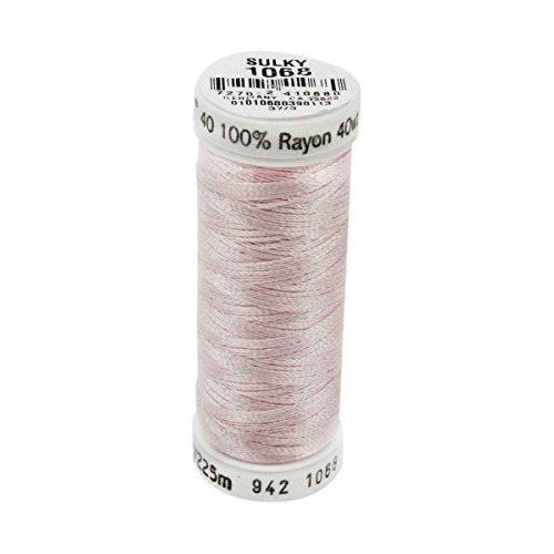 Hilo De Rayón 9421068 Coser, 250 Yardas, Tinte Rosa