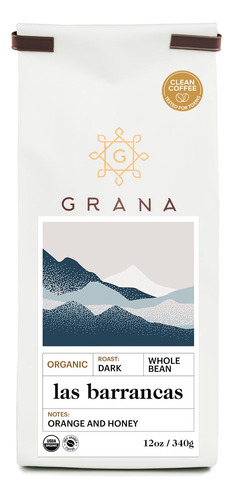 Grana Usda - Cafe De Grano Entero Organico Tostado Oscuro |