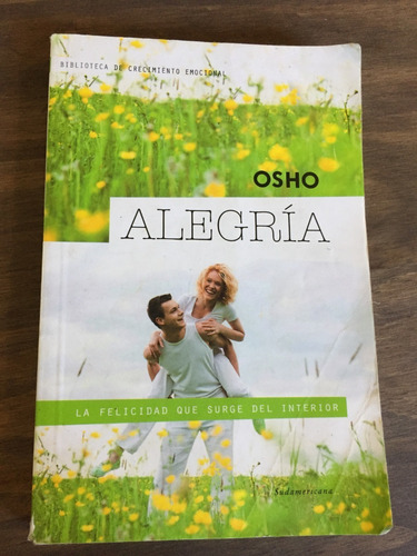 Libro Alegría - Osho - Muy Buen Estado - Oferta