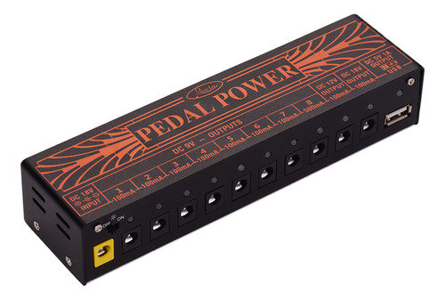 Pedal De Efectos Power Power Compact Guitar Rowin Para Guita