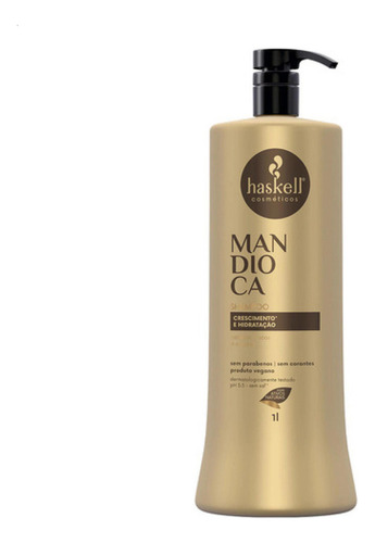 Kit Mandioca Haskell 3x1 Shampo + Mascara + Condicionaodr