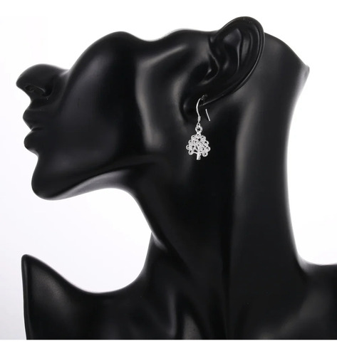 Pendientes Aros Flor Para Mujer Retro Elegantes Geométrico