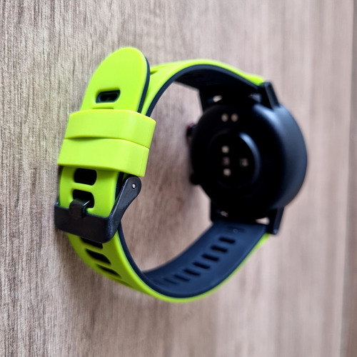 Correa Deportiva Doble Color Para Haylou Gs, Gst/gst Lite Verde Con Negro