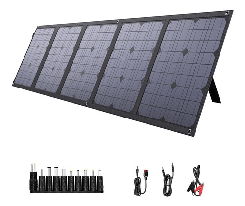 Bigblue Cargador De Panel Solar Plegable De 100 W, Compatibl
