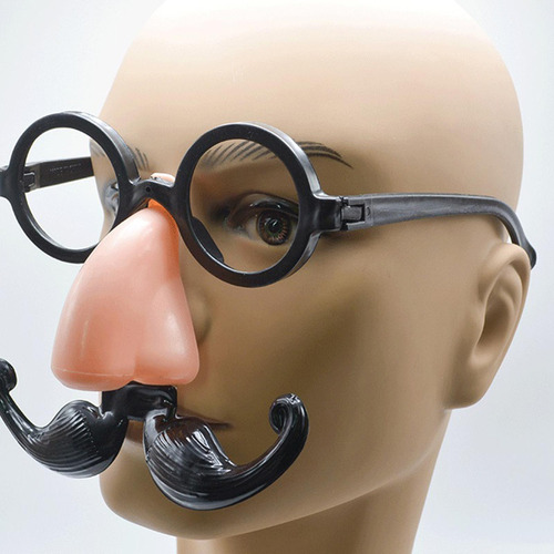 Gafas De Disfraz De Nariz Divertidas Gafas De Disfraz Con Bi