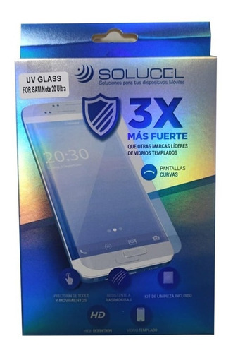 Vidrio Templado Con Gel Uv Samsung S20 Ultra Dome Glass+inst