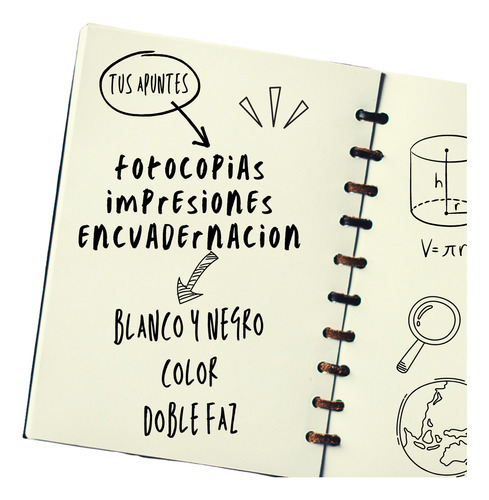 Impresiones, Fotocopias, Encuadernaciones