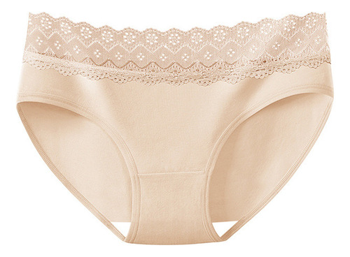 Calzoncillos En V Para Mujer, Color Liso, Retazos, Bragas