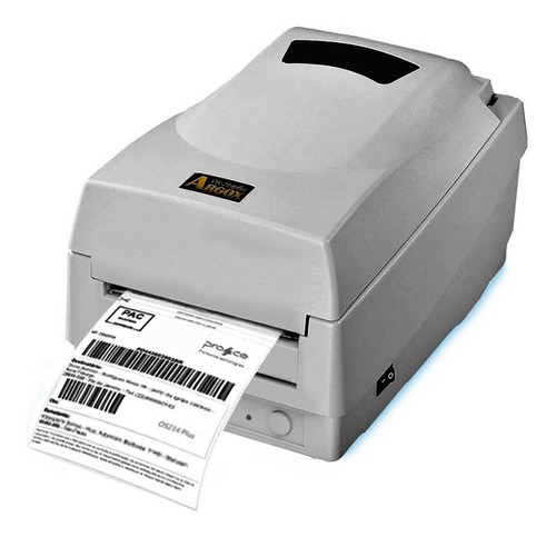 Impresora Argox OS-214 Plus de etiquetas y códigos de barras en color blanco 110 V/220 V