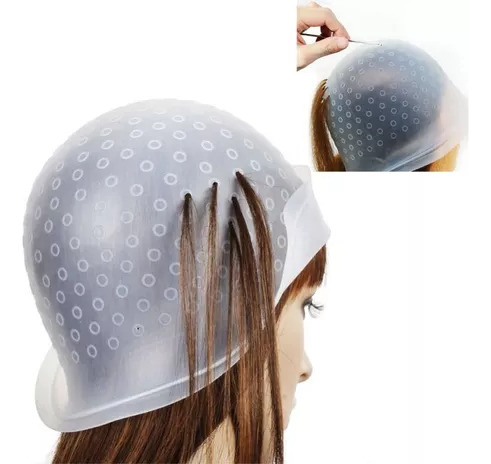 Gorro Para Mechas De Silicone Incluye Aguja. Tienda Chacao