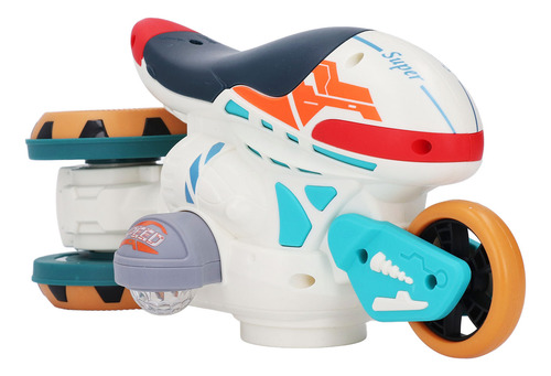 Motocicleta Eléctrica Para Niños Drift, Juguete Acrobático