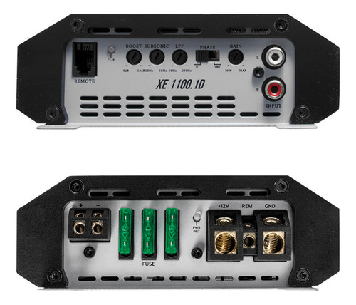 Xion Xe 1100.1d Amplificador Clase D Epic Series 1 Ohm 1100w Color Plateado