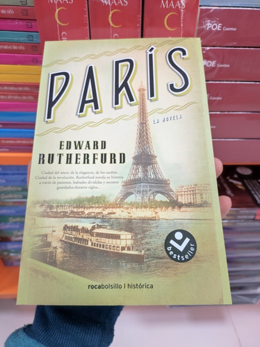 Libro París - Edward Rutherfurd - Rocabolsillo