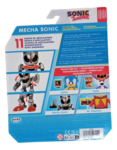 Sonic The Hedgehog Mecha Sonic W Spike Trap