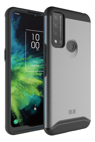Funda Para Alcatel Tcl 4x 5g (t601dl) / Tcl 20 A 5g Metallic