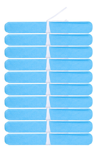 Bola De Papel Azul Oscuro Con Forma De Pompón, Redonda, Pleg