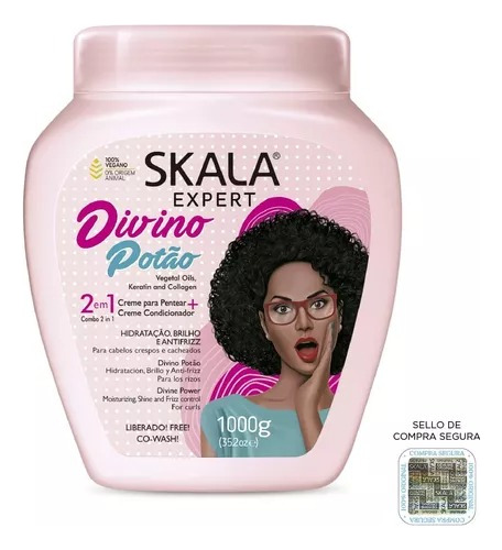 Skala Divino Potao Tratamiento Capilar Cabello Rizado 1000g