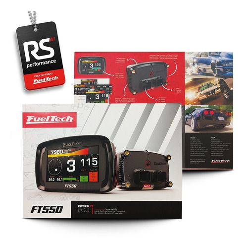 Fueltech Ft550 Sem Chicote + Brindes + 12x Pronta Entrega