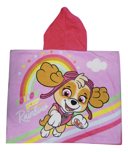 Toalla Con Capucha Para Niños Paw Patrol Varios Diseños