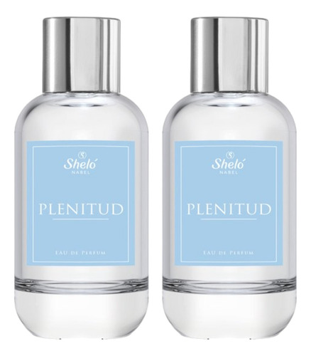 Perfume De Alta Gama Plenitud Dama Shelo Nabel® 60ml. 2pz Volumen De La Unidad 60 Ml