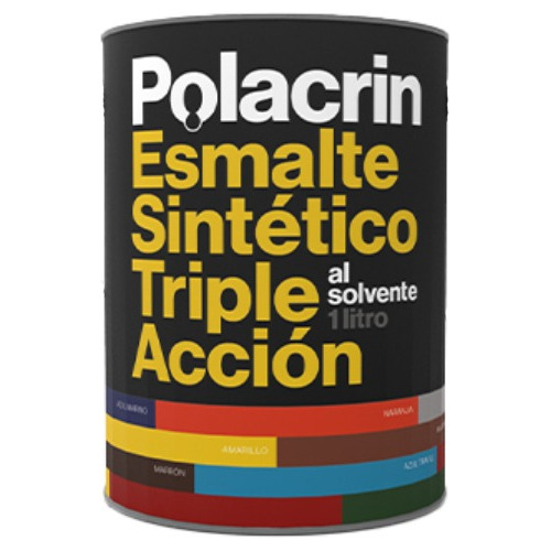 Esmalte Sintetico Polacrin X 4l Triple Accion Protec Super