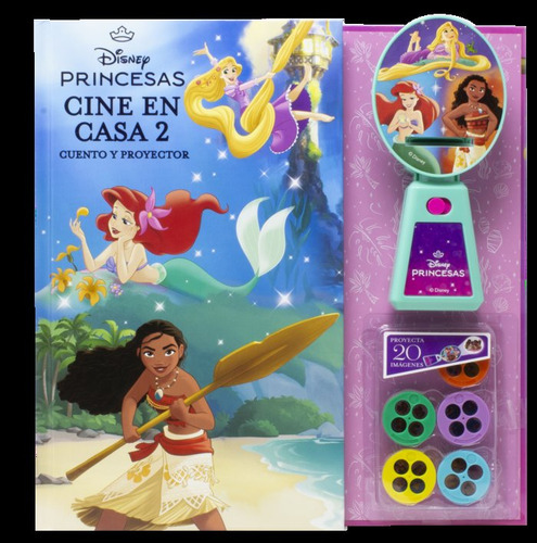 Princesas. Cine En Casa 2, De Disney. Editorial Libros Disney En Español, 2024