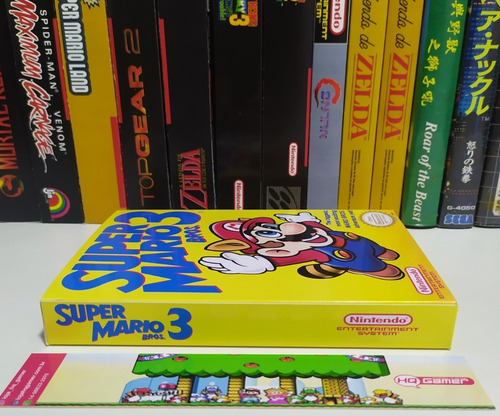 Super Mario Bros. 3 - Box Do Jogo (nes)