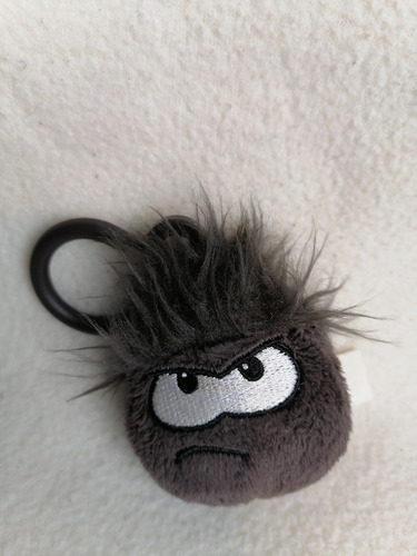 Peluche Llavero Original Puffle Negro Club Penguin Disney 7.