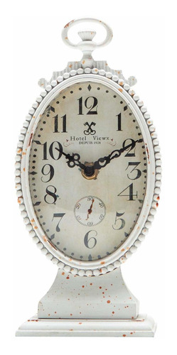 Reloj De Mesa Vintage  Estilo Apenado Rústico Que Func...