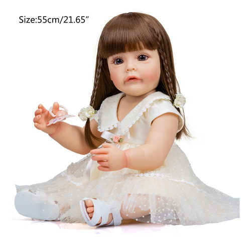 (bn) Bebé Renacido En 3d De Aspecto Real Para Muñeca Soft Vi