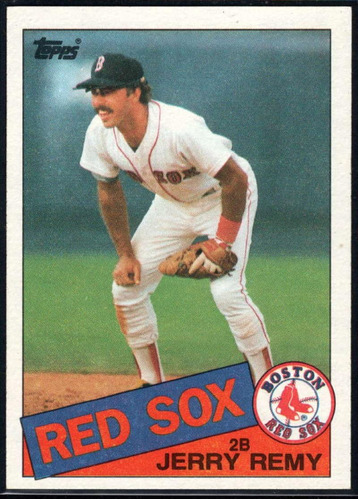 1985 Topps 761 Jerry Remy Nm-mt Boston Red Sox Baseball