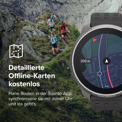 Reloj Deportivo Suunto Race Gps Running Titanium Charcoal