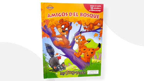 Amigos Del Bosque En Tapa Dura ( Libro Nuevo Y Original )