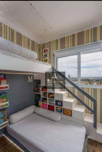 Imagem 9 de 28 de Apartamento Em Alphaville Para Renda. 2 Dorms, 2 Vags E Lazer Completo! - Ap3288