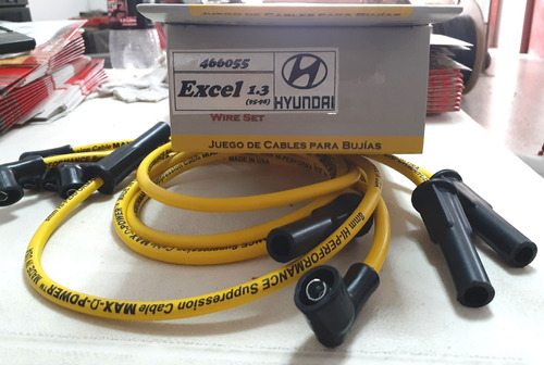 Cables Para Bujias Hyundai Excel M/ 1.3 Max Power 