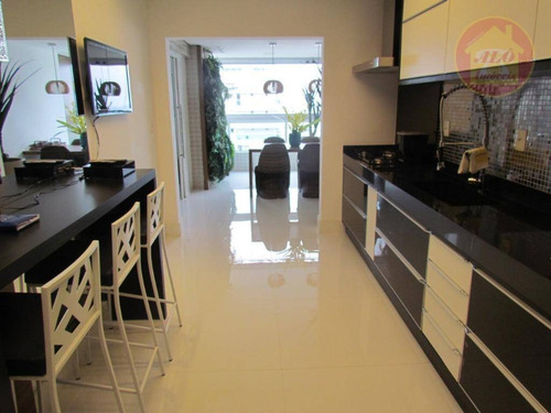 Apartamento Com 3 Dormitórios À Venda, 148 M² Por R$ 1.220.000 - Canto Do Forte - Praia Grande/sp - Ap5551