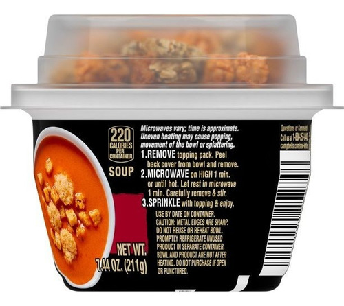 Campbell's Sopa Tomate Cremoso 527grs.