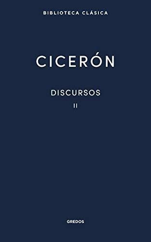 Discursos Ii Ciceron Gredos